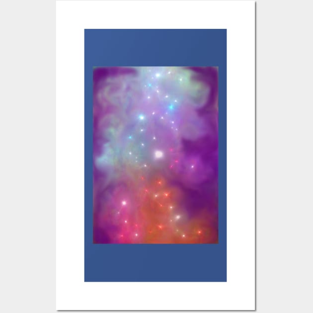 Spark Nebula Wall Art by Julie Vaux